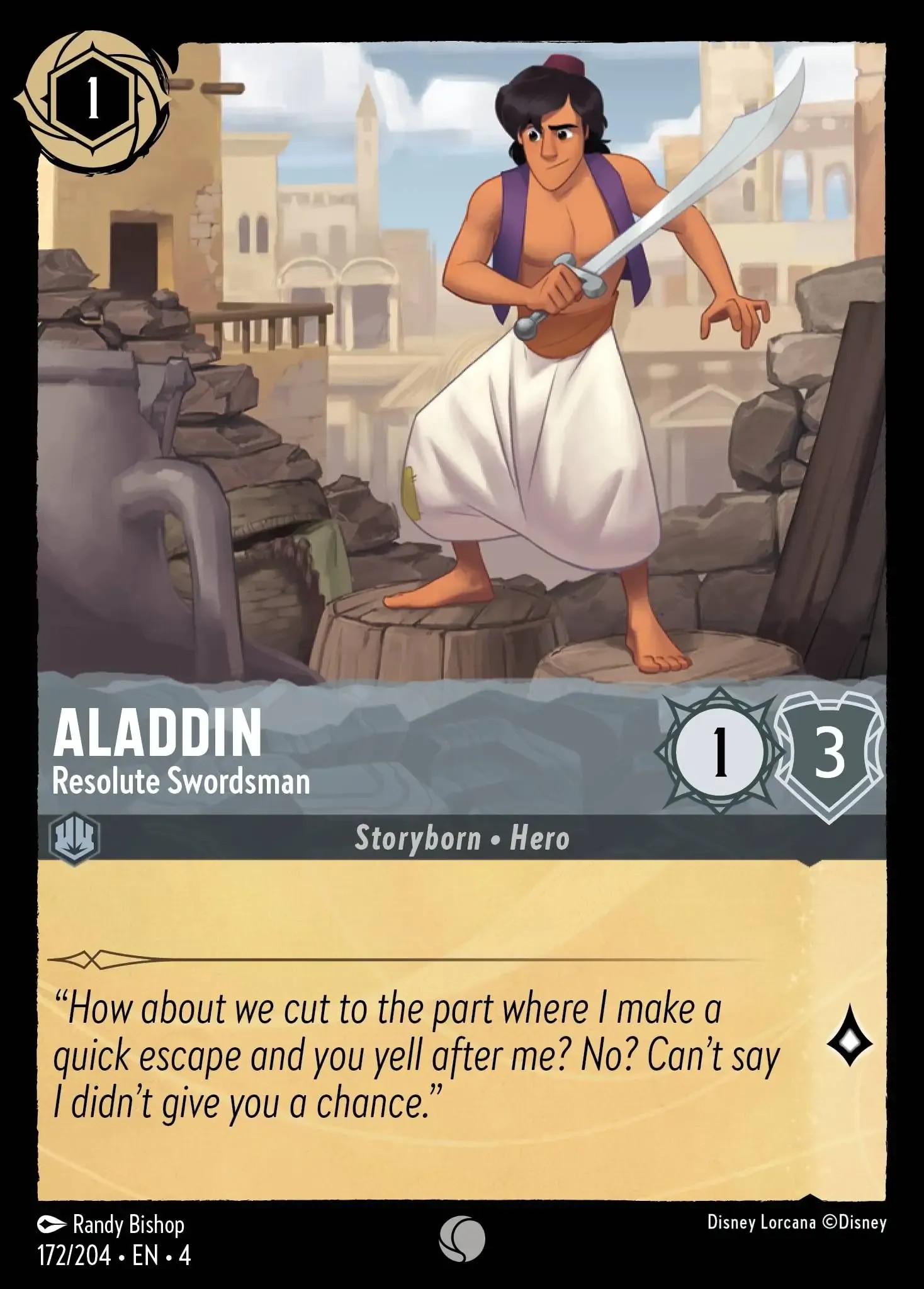 Aladdin - Resolute Swordsman - Image 1