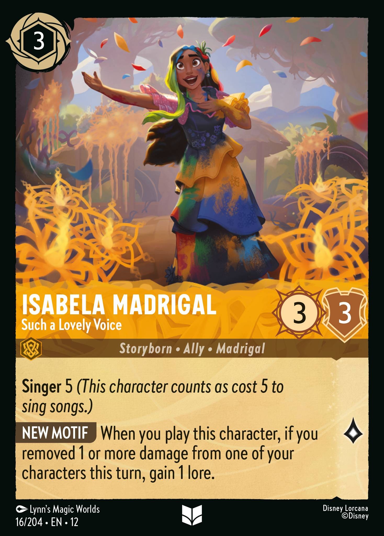 Isabela Madrigal - Such a Lovely Voice - Image 1