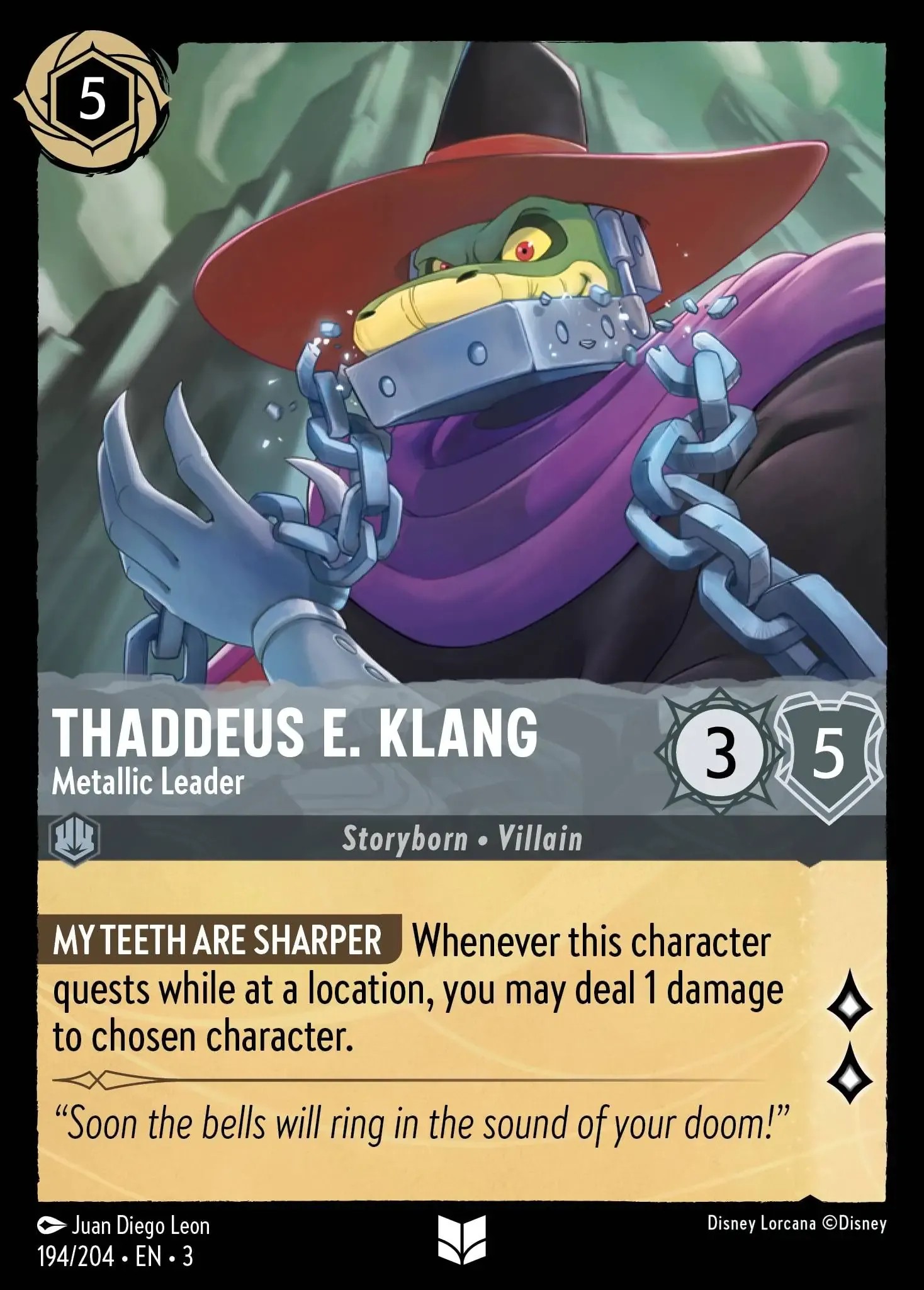 Thaddeus E. Klang - Metallic Leader - Image 1