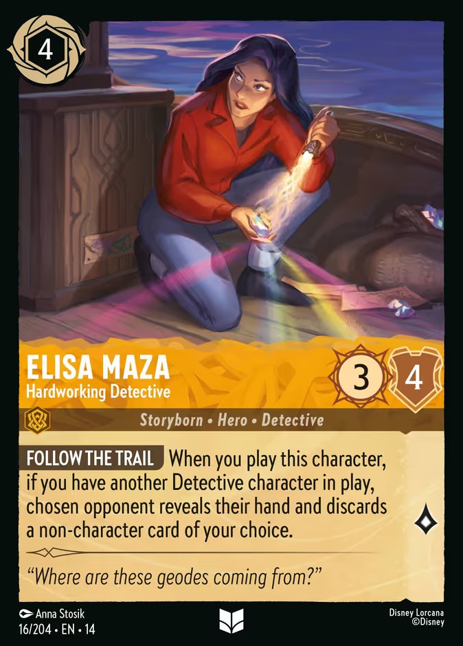 Elisa Maza - Hardworking Detective (Uncommon · Normal)