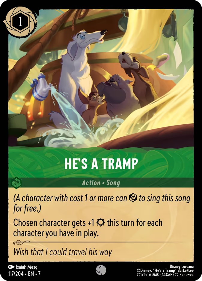 He's A Tramp - Image 1