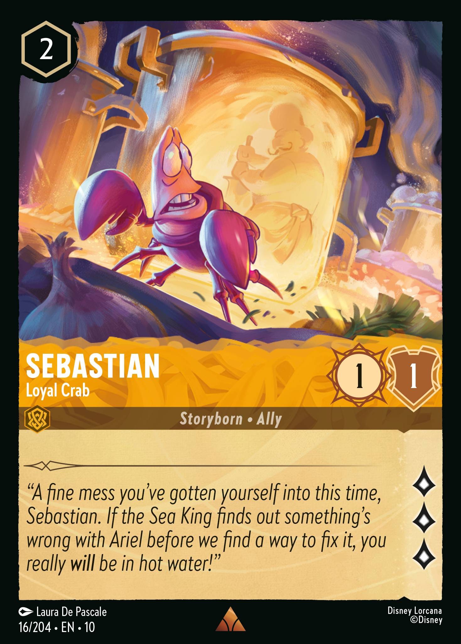 Sebastian - Loyal Crab (Rare · Normal)