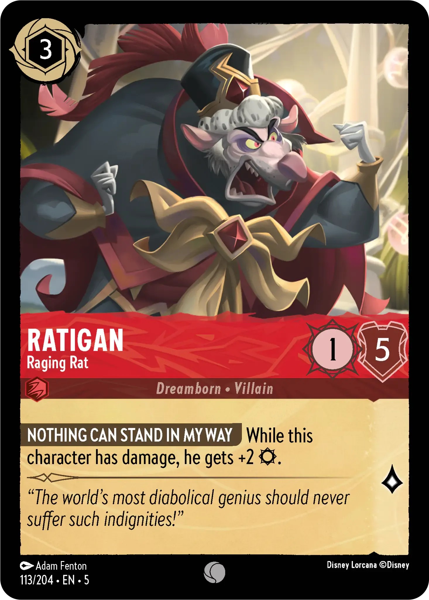 Ratigan - Raging Rat - Image 1