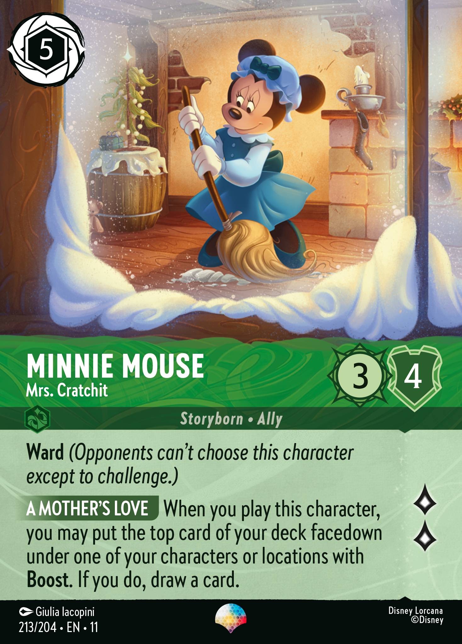 2026 Disney Lorcana Winterspell 2026 Disney Lorcana Winterspell #213 trading card