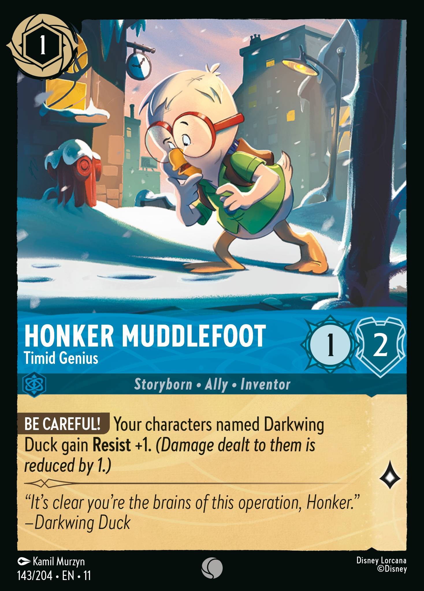 Honker Muddlefoot - Timid Genius - Image 1