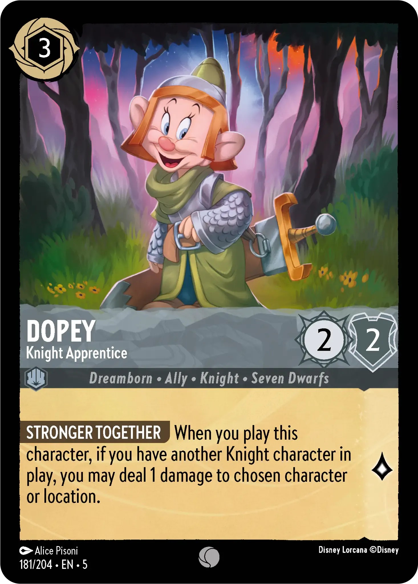 Dopey - Knight Apprentice - Image 1