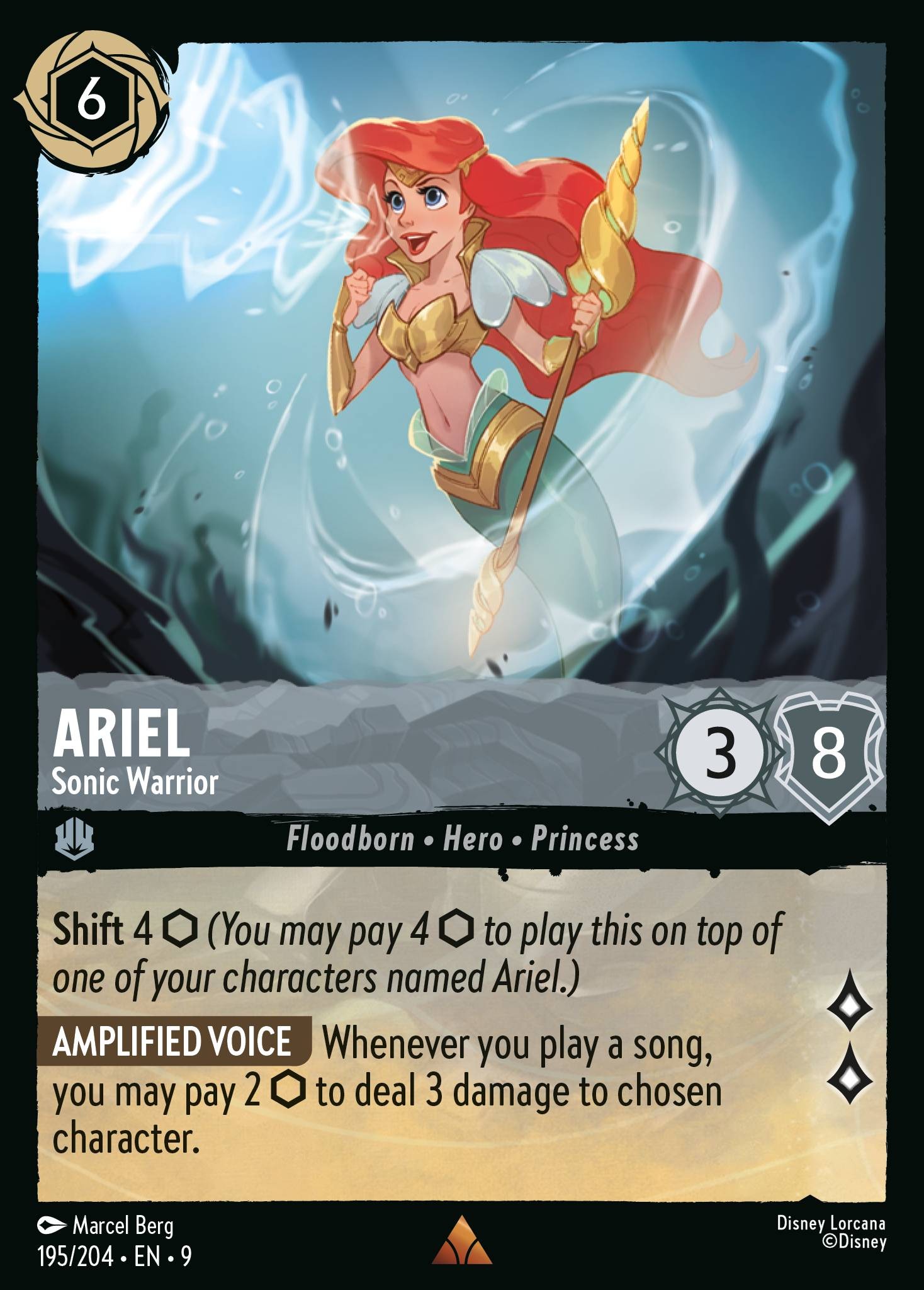 2025 Disney Lorcana Fabled 2025 Disney Lorcana Fabled #195 trading card