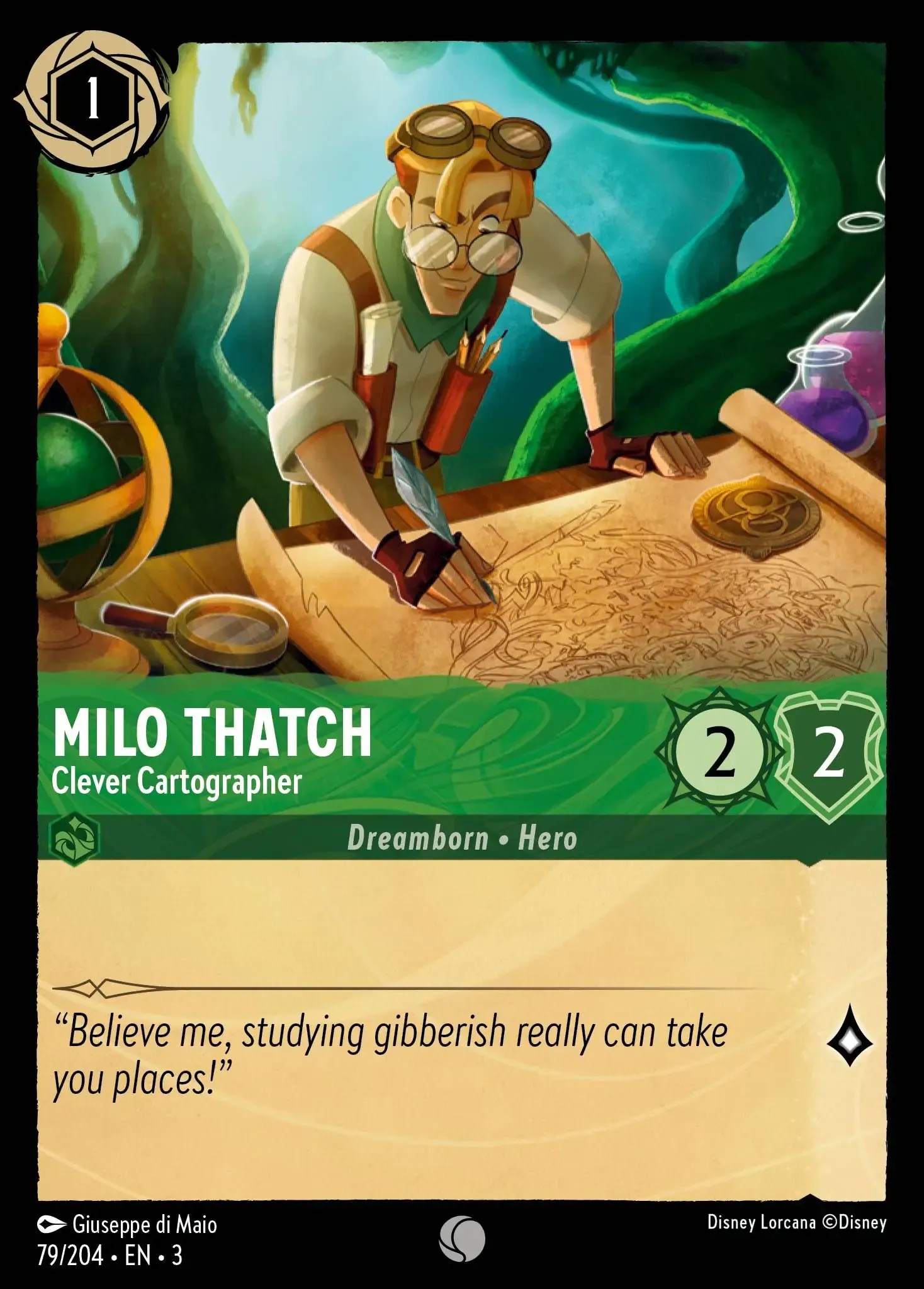 Milo Thatch - Clever Cartographer - Image 1