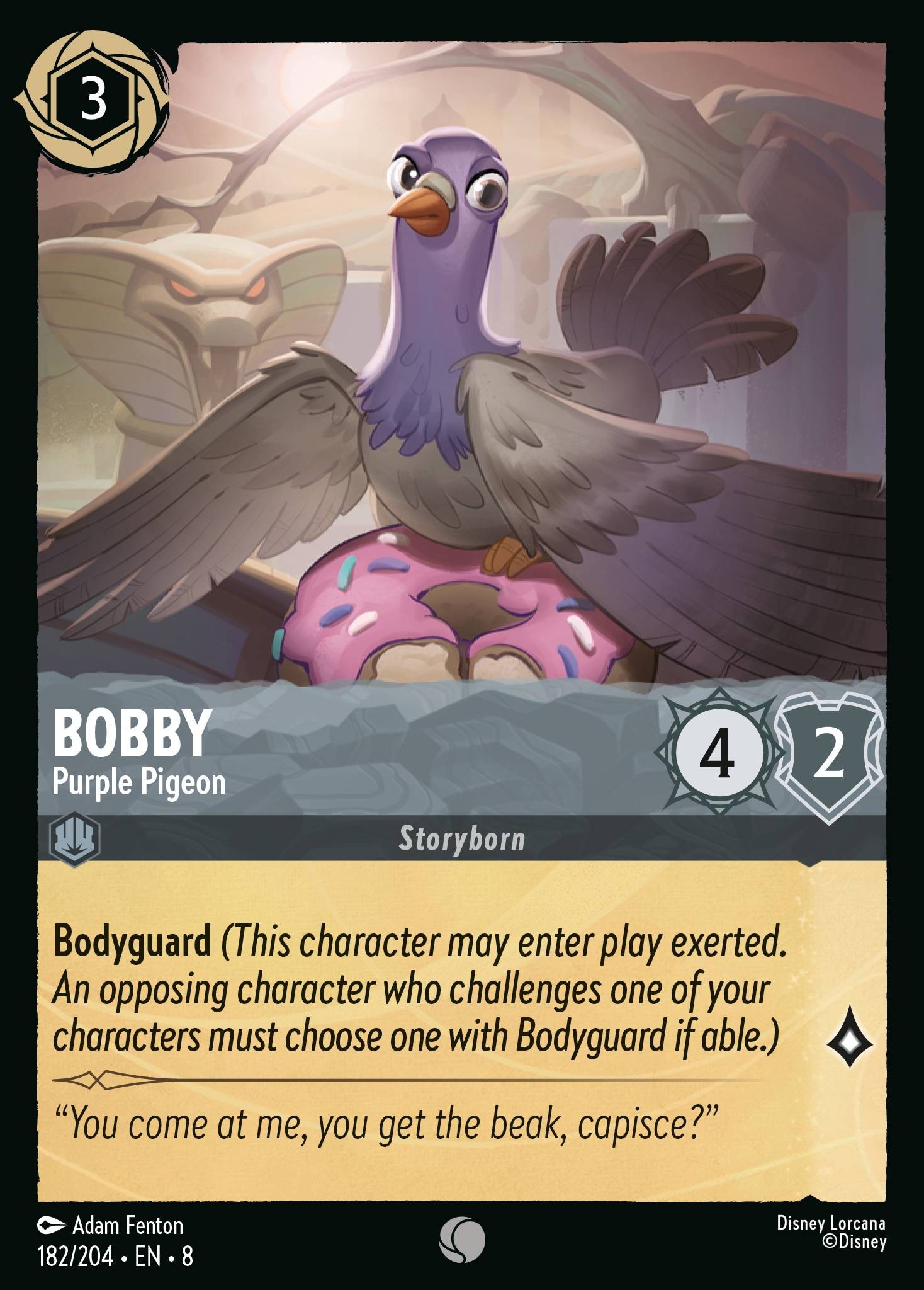 Bobby - Purple Pigeon - Image 1