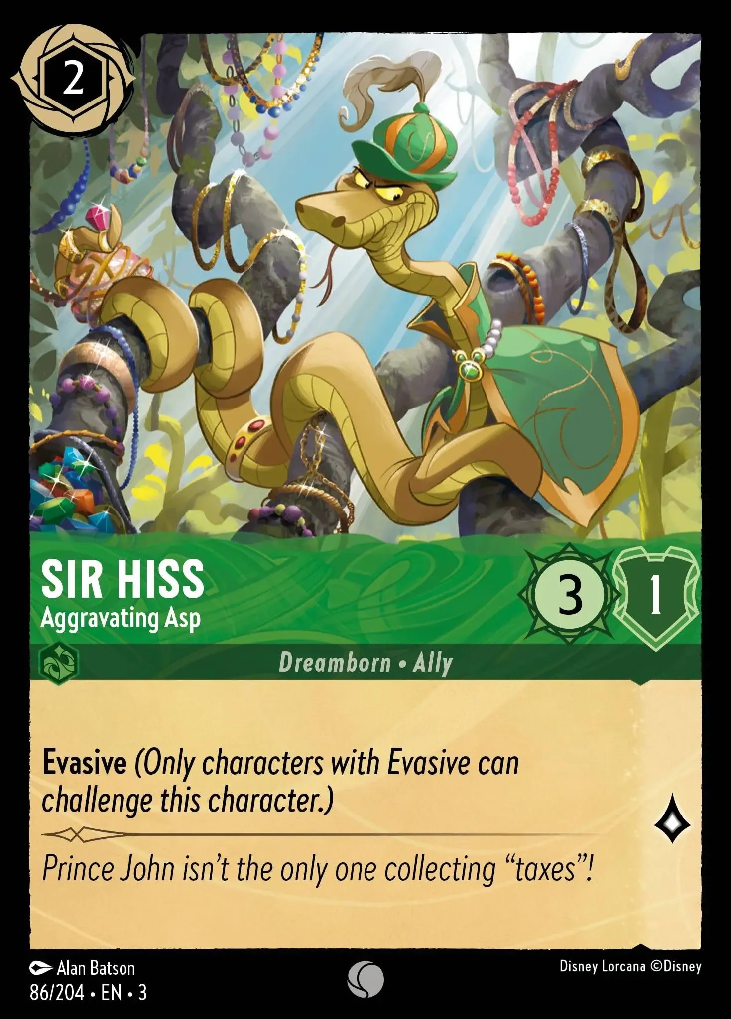 Sir Hiss - Aggravating Asp - Image 1