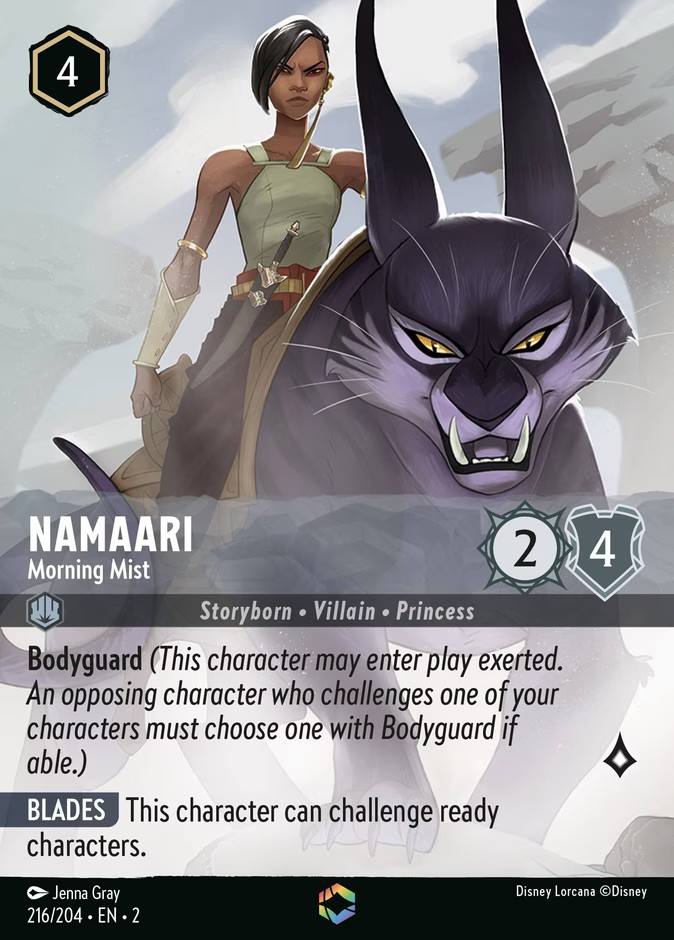 2023 Disney Lorcana Rise of the Floodborn 2023 Disney Lorcana Rise of the Floodborn #216 trading card