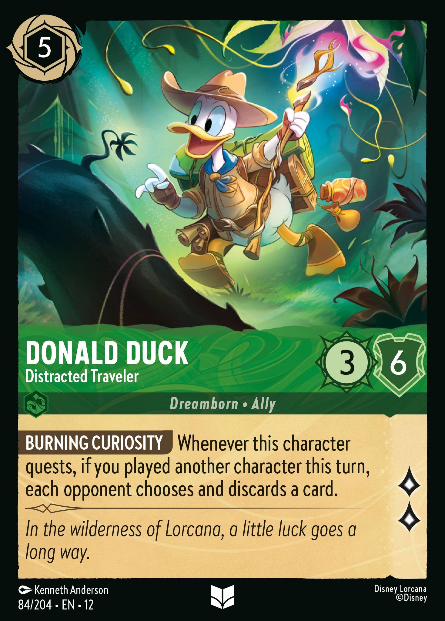 Donald Duck - Distracted Traveler - Image 1