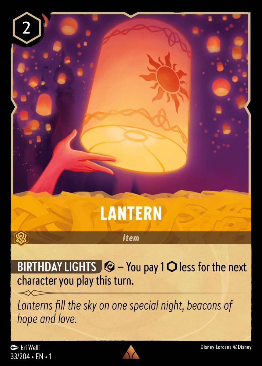 2023 Disney Lorcana The First Chapter 2023 Disney Lorcana The First Chapter #33 trading card