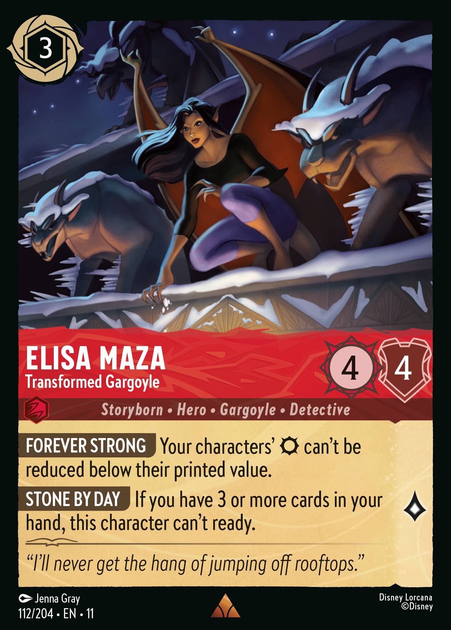 2026 Disney Lorcana Winterspell 2026 Disney Lorcana Winterspell #112 trading card