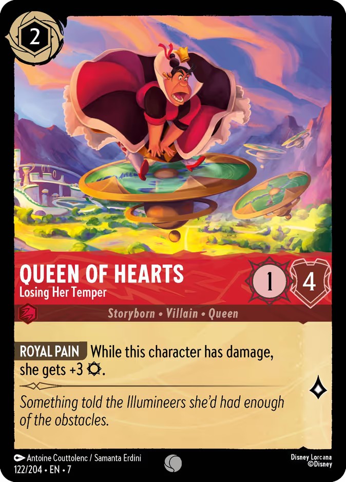 Queen of Hearts - Losing Her Temper - Image 1