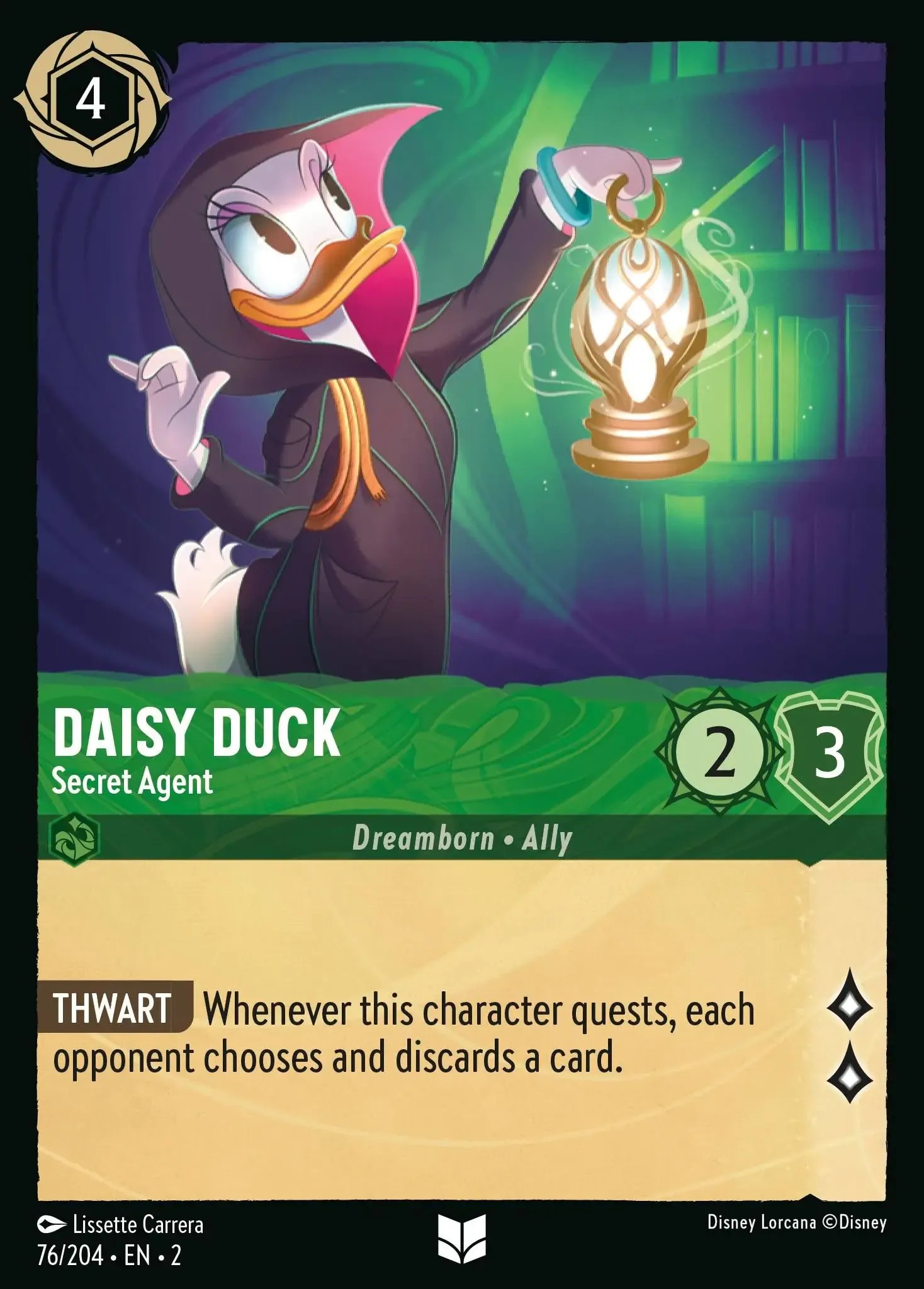 2023 Disney Lorcana Rise of the Floodborn 2023 Disney Lorcana Rise of the Floodborn #76 trading card