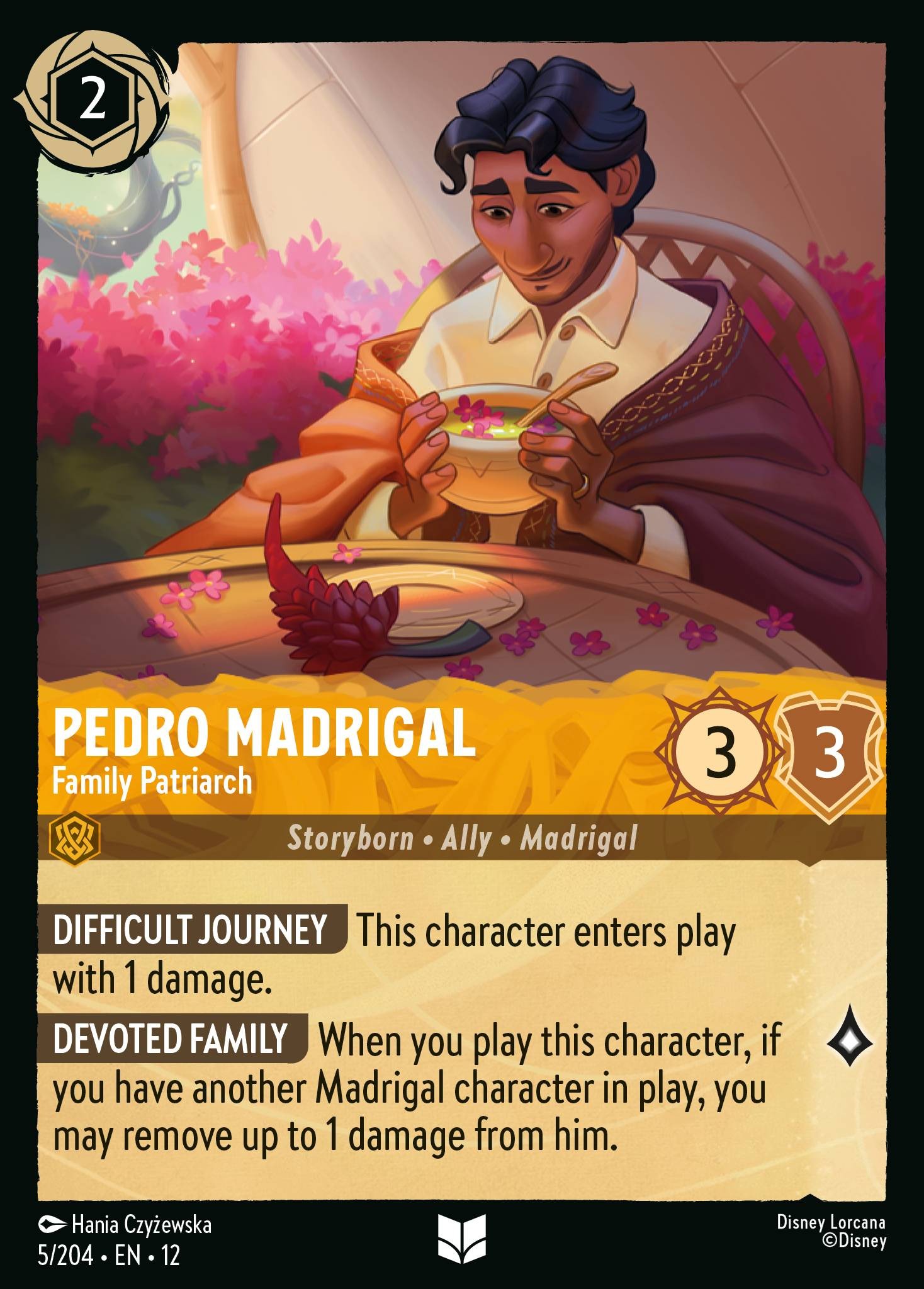 Pedro Madrigal - Family Patriarch (Uncommon · Normal)