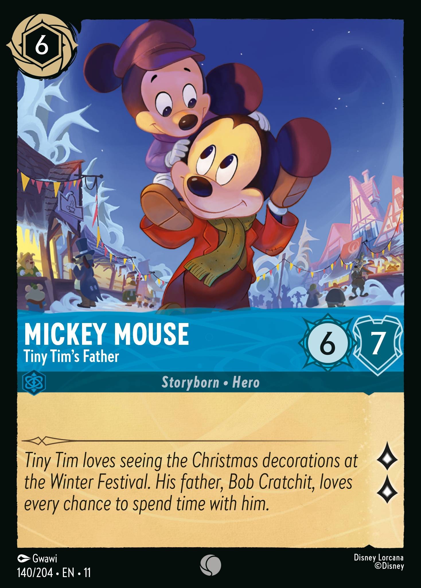 Mickey Mouse - Tiny Tim's Father - Image 1