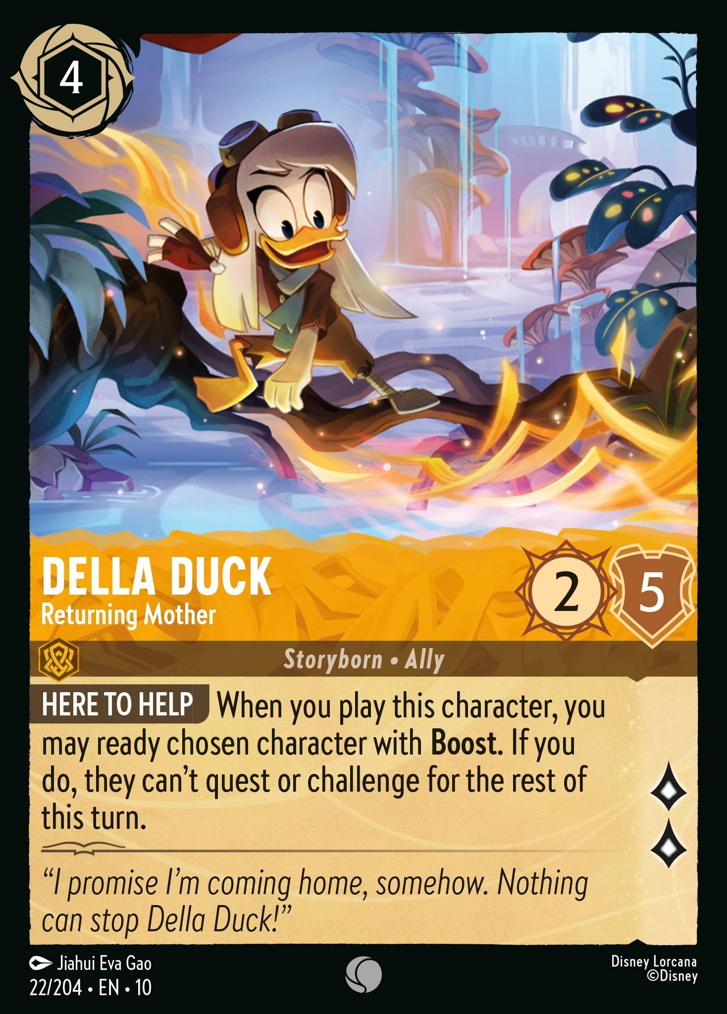 Della Duck - Returning Mother (Common · Normal)