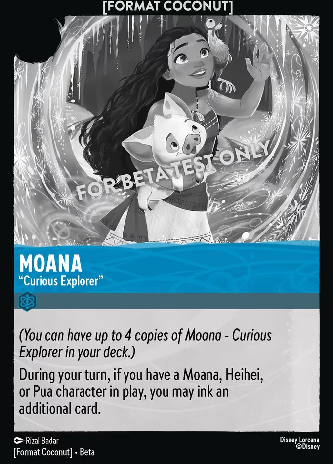 Moana - "Curious Explorer" (Promo · Normal)