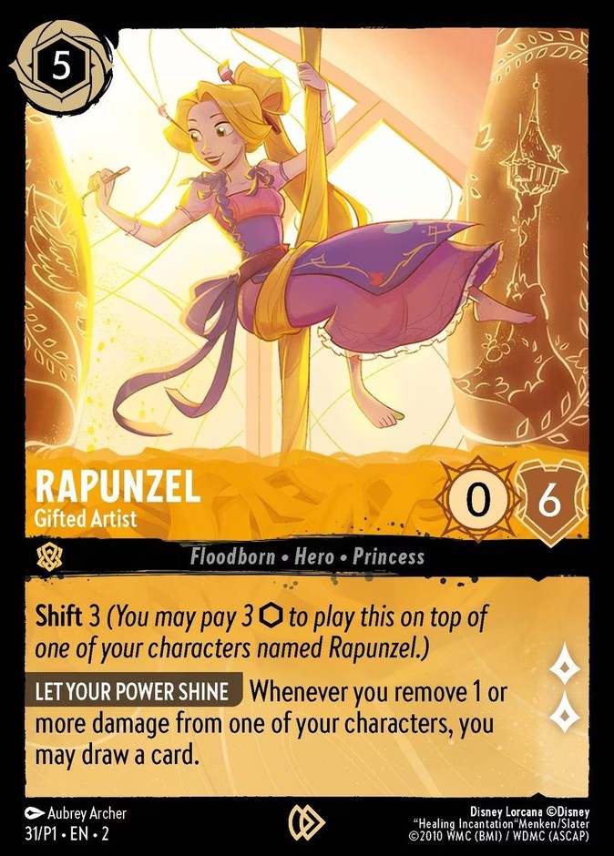 2023 Disney Lorcana Promo Set 1 2023 Disney Lorcana Promo Set 1 #31 trading card