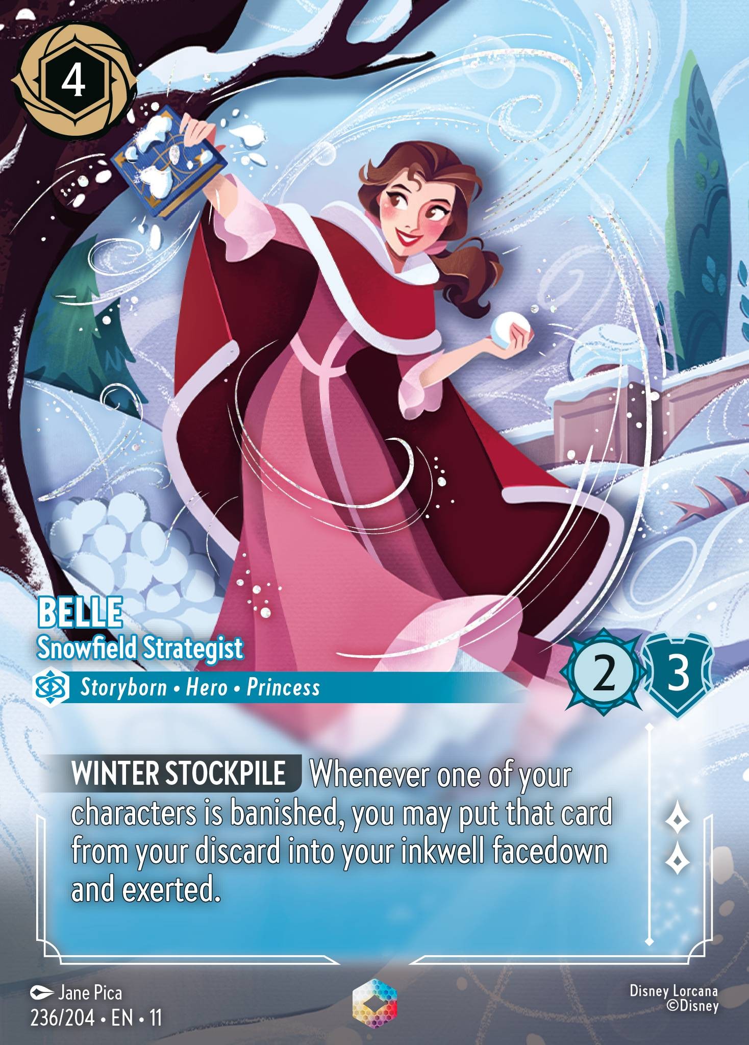 2026 Disney Lorcana Winterspell 2026 Disney Lorcana Winterspell #236 trading card