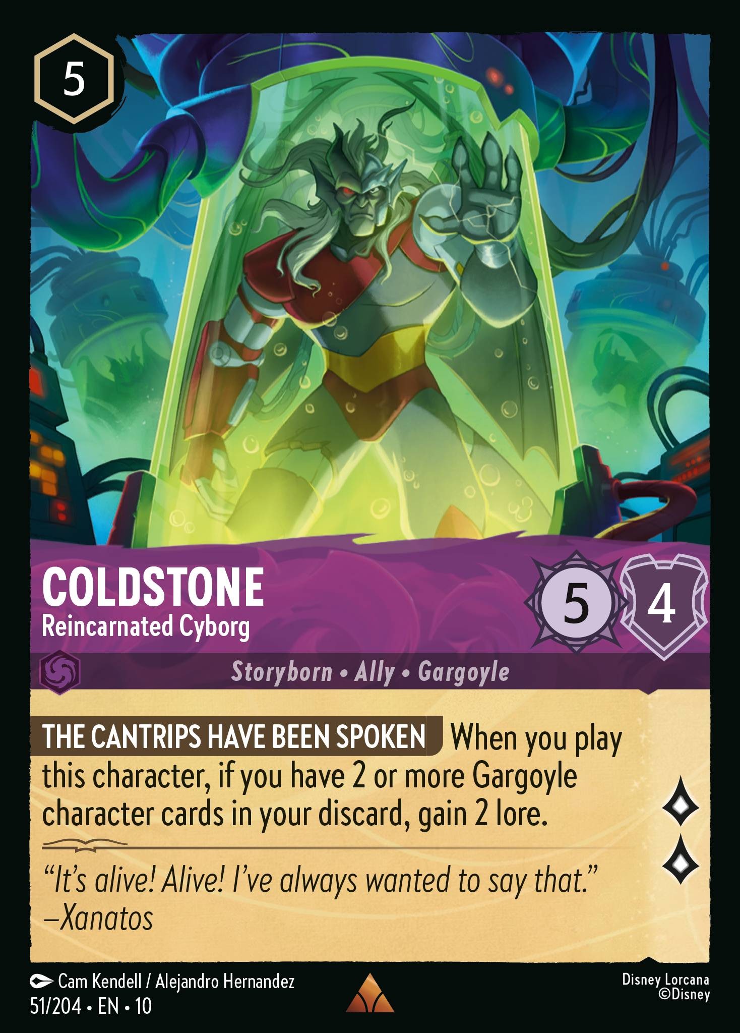 Coldstone - Reincarnated Cyborg - Image 1