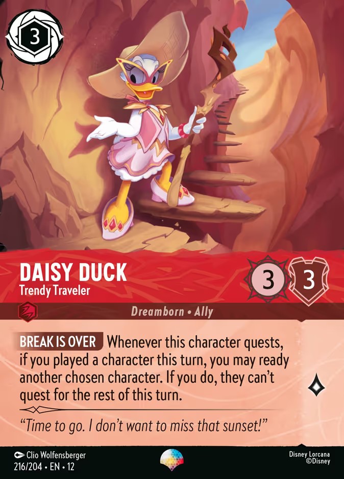 2026 Disney Lorcana Wilds Unknown 2026 Disney Lorcana Wilds Unknown #216 trading card