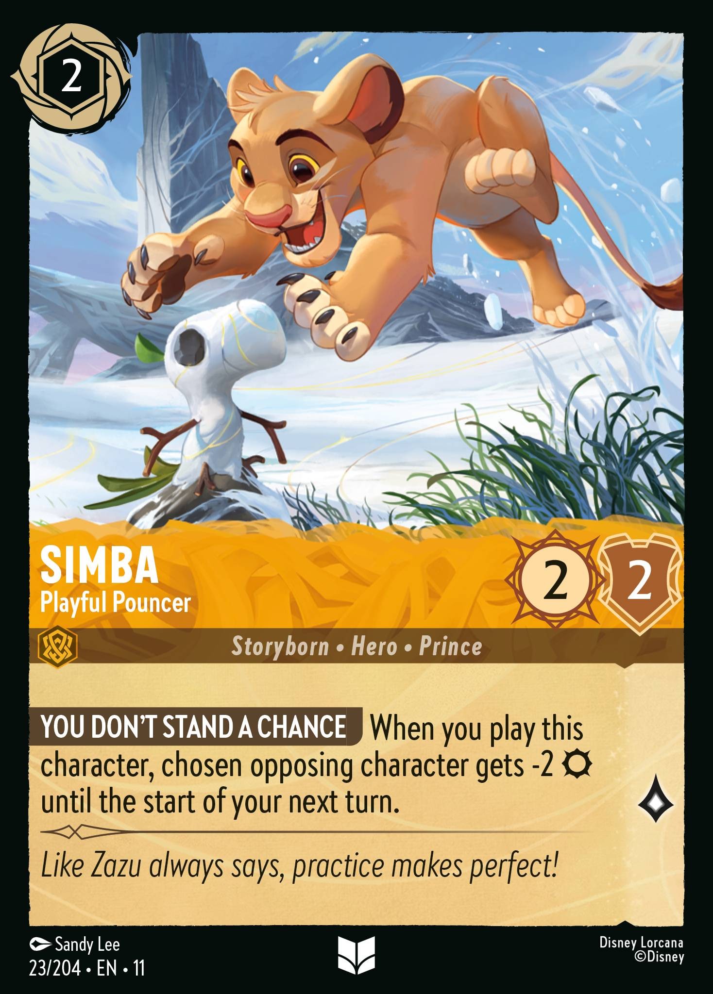 Simba - Playful Pouncer (Uncommon · Normal)