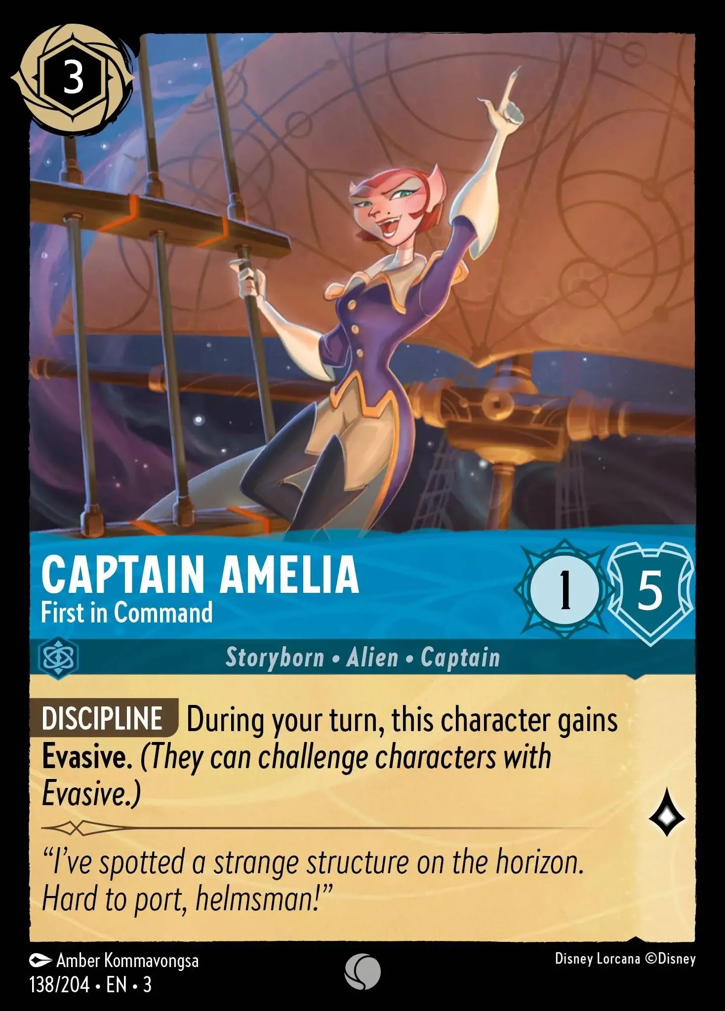 Captain Amelia - First in Command - Image 1