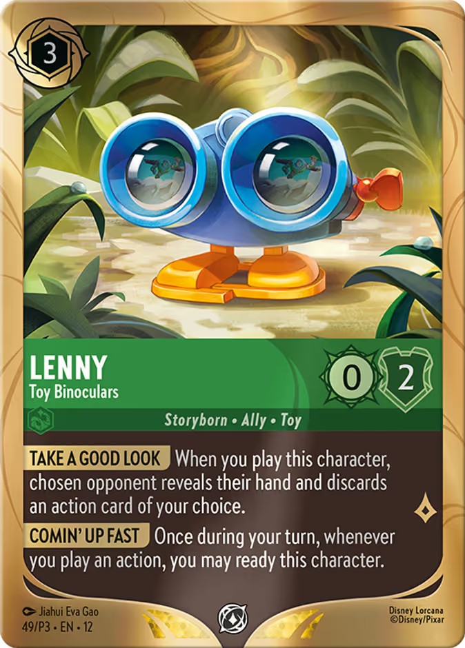 2025 Disney Lorcana Promo Set 3 2025 Disney Lorcana Promo Set 3 #49 trading card