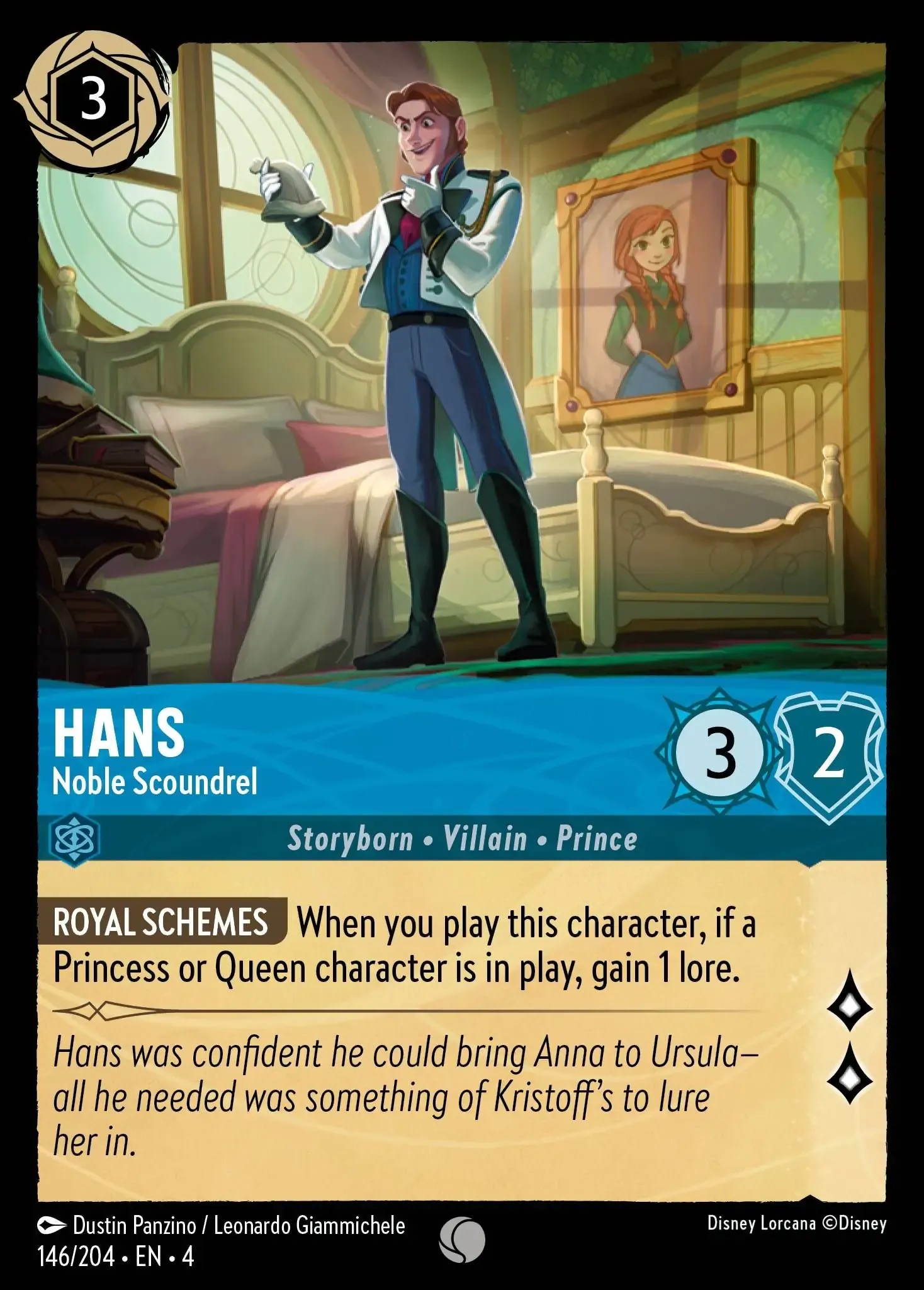 2024 Disney Lorcana Ursula's Return 2024 Disney Lorcana Ursula's Return #146 trading card