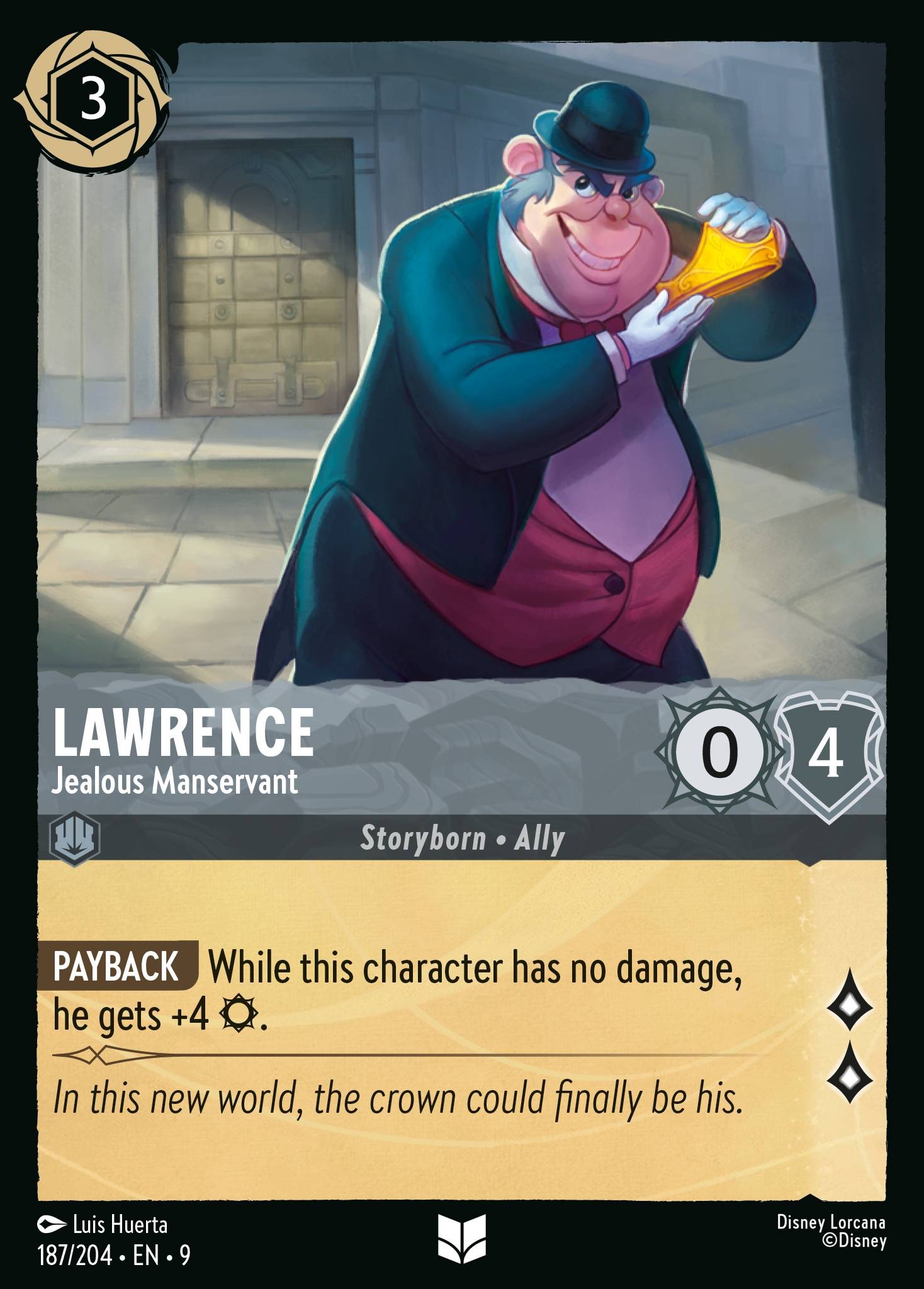 Lawrence - Jealous Manservant - Image 1