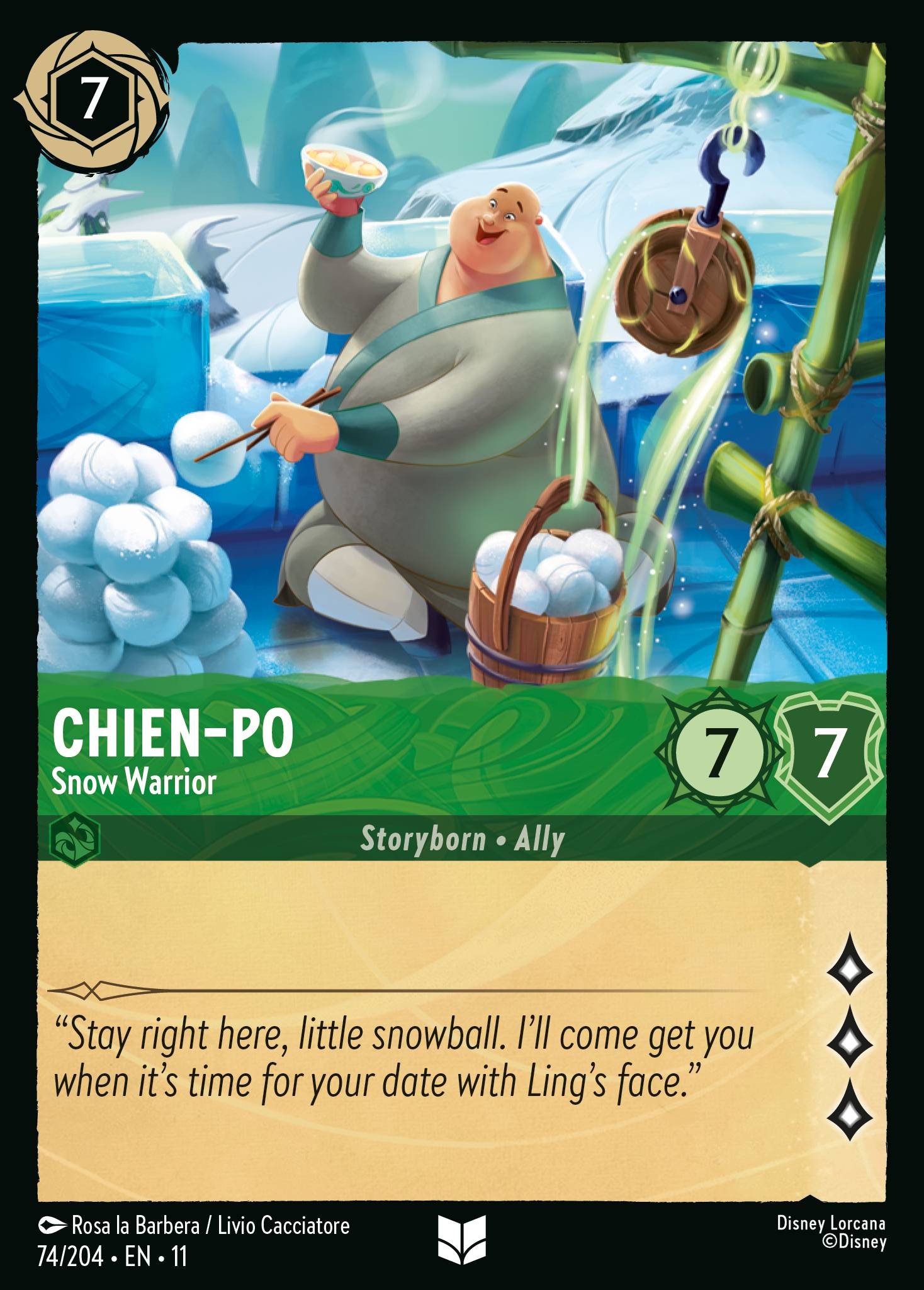 Chien-Po - Snow Warrior - Image 1