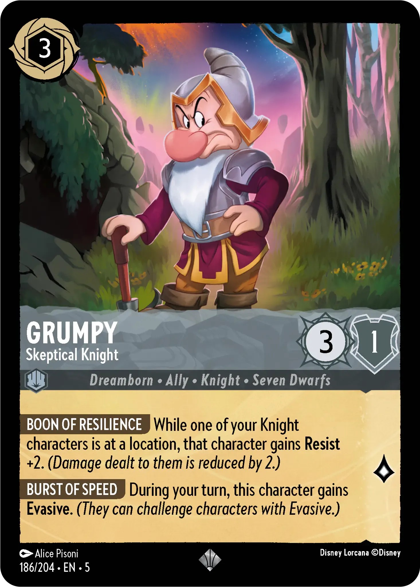 Grumpy - Skeptical Knight - Image 1