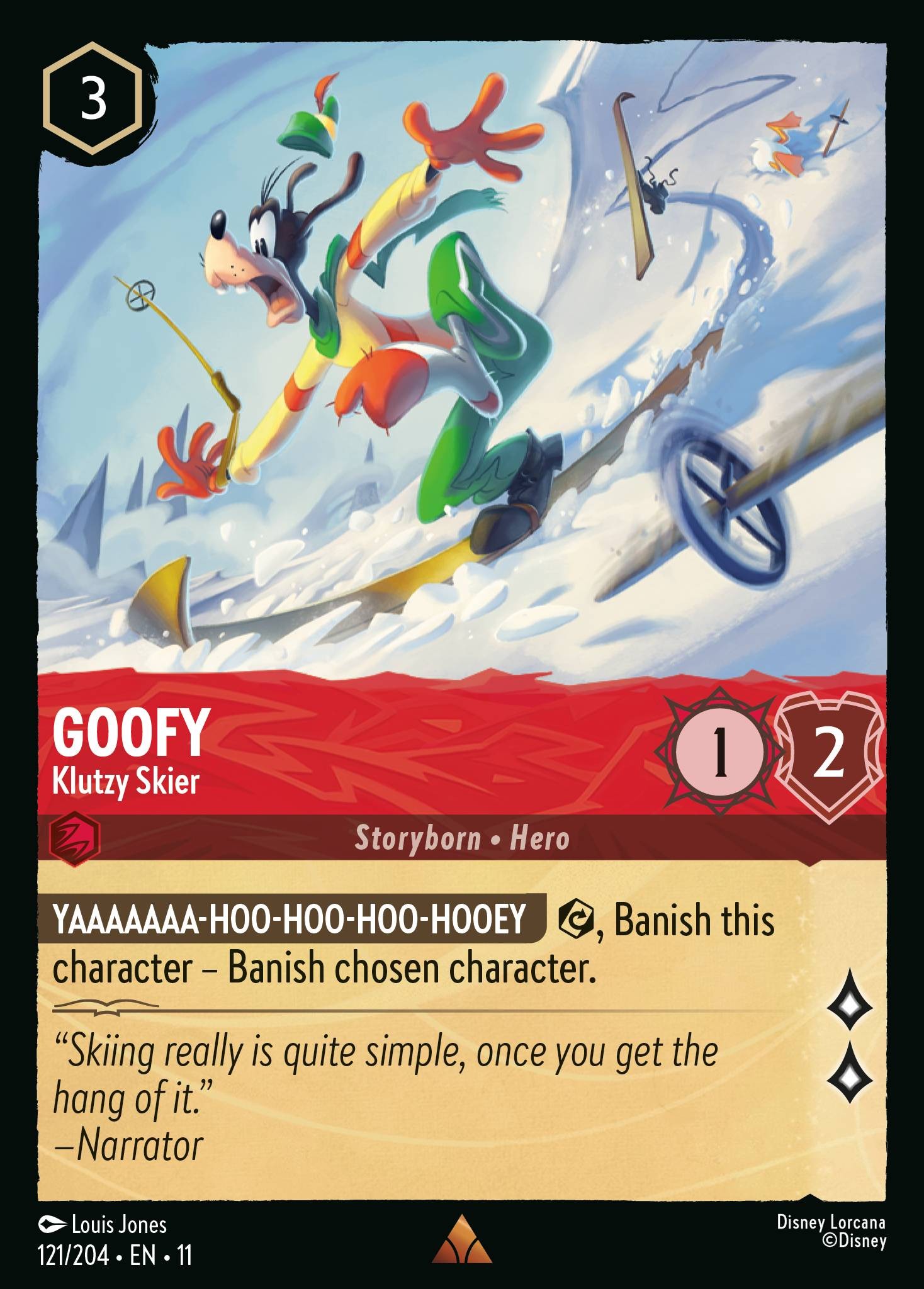 2026 Disney Lorcana Winterspell 2026 Disney Lorcana Winterspell #121 trading card
