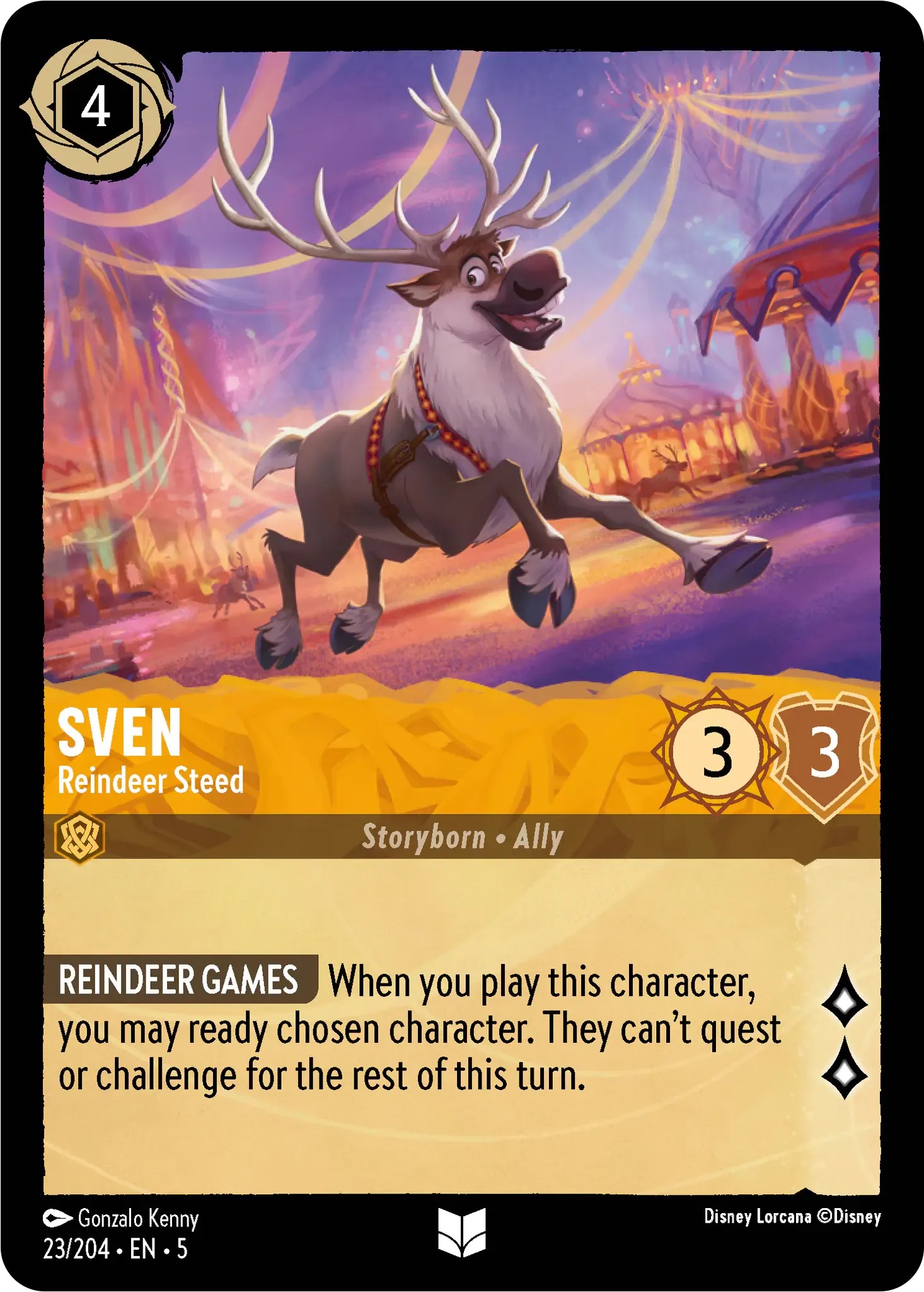 Sven - Reindeer Steed (Uncommon · Normal)