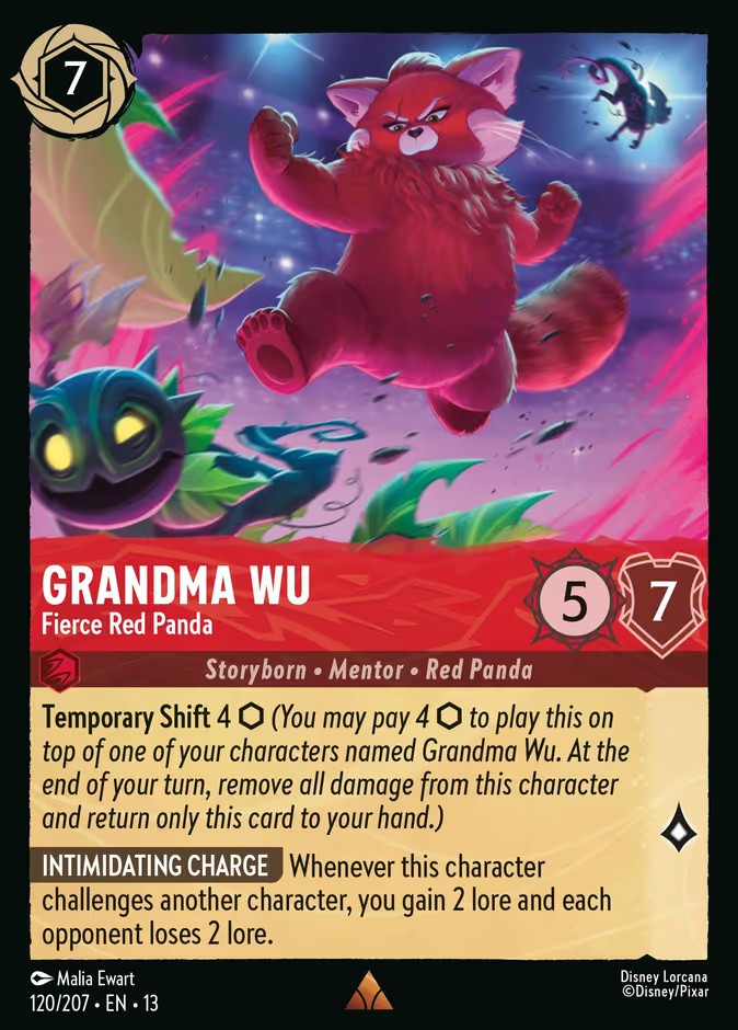 Grandma Wu - Fierce Red Panda - Image 1