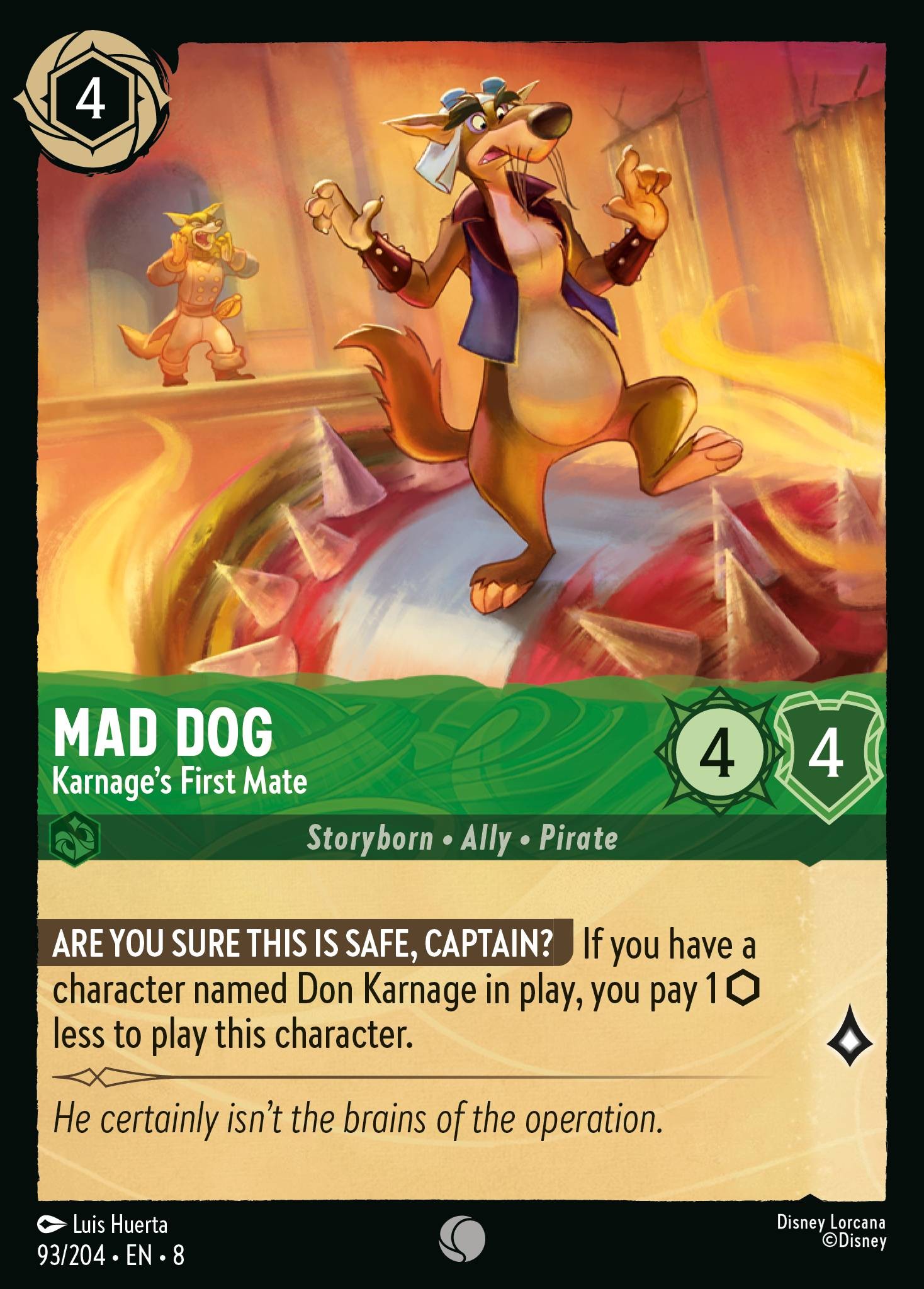 Mad Dog - Karnage's First Mate - Image 1