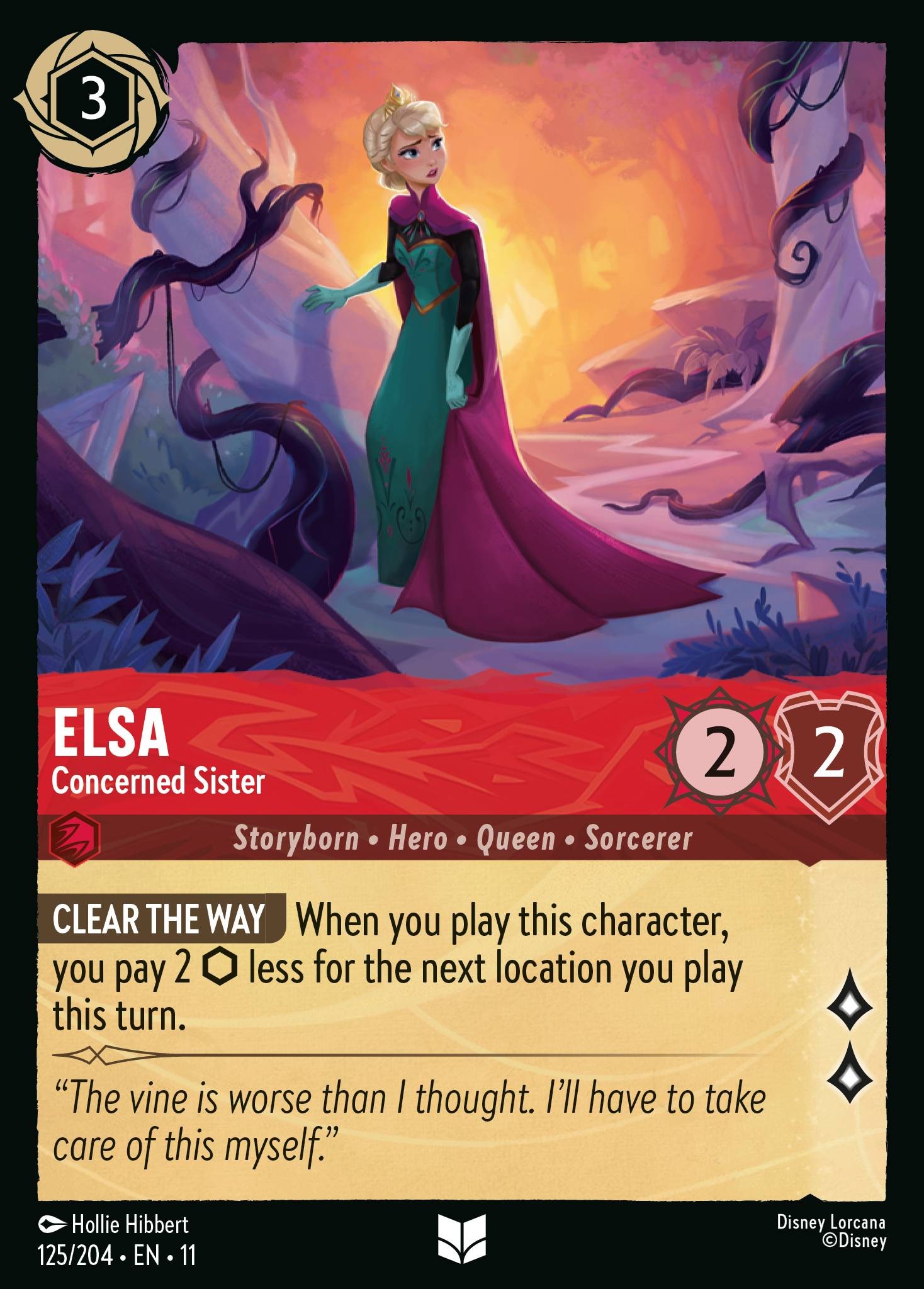 2026 Disney Lorcana Winterspell 2026 Disney Lorcana Winterspell #125 trading card