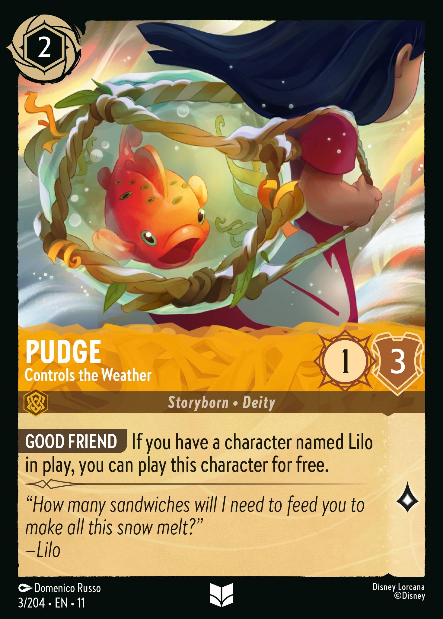 Pudge - Controls the Weather (Uncommon · Normal)