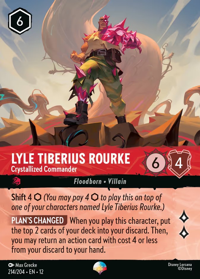 Lyle Tiberius Rourke - Crystallized Commander - Image 1
