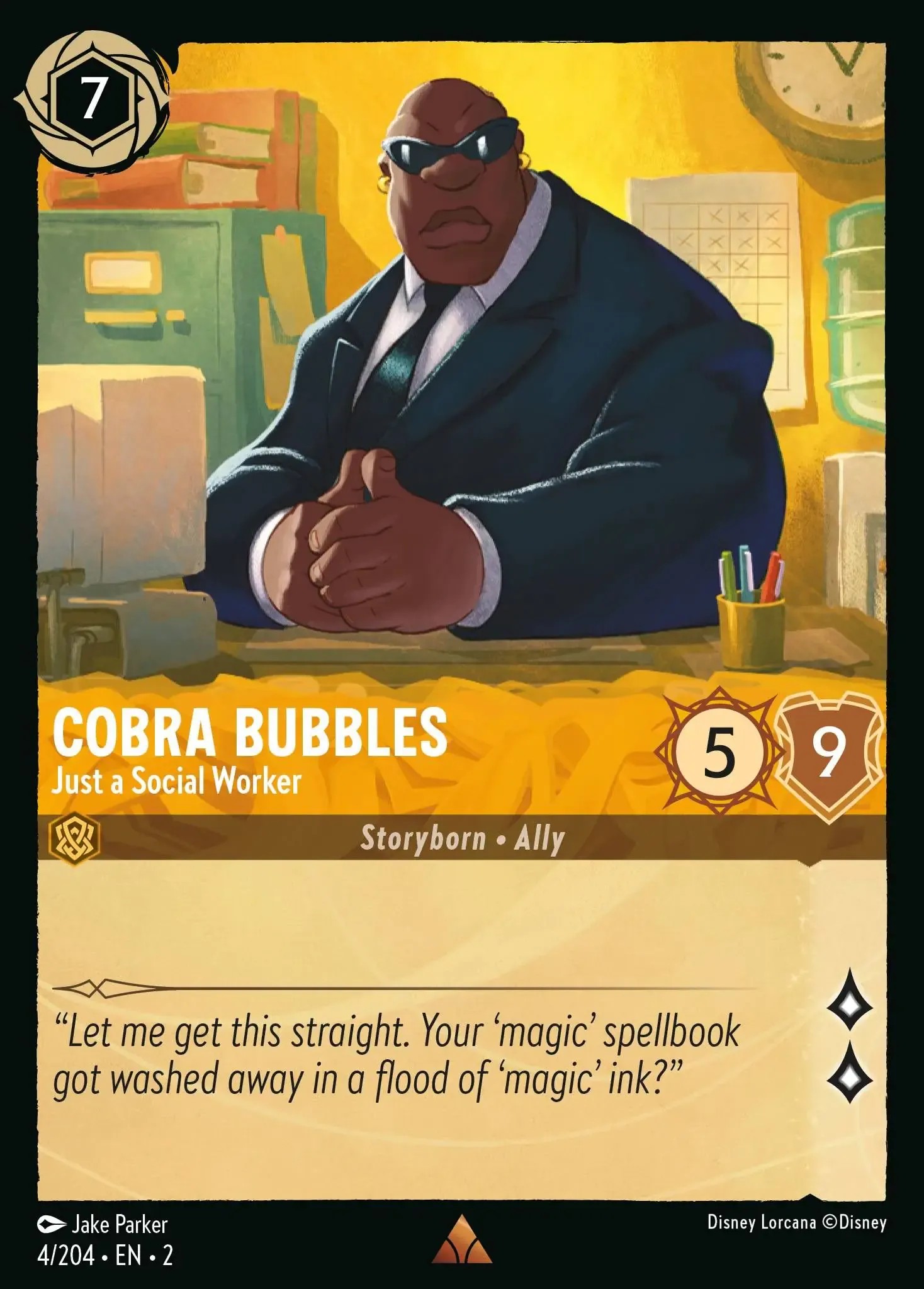 Cobra Bubbles - Just a Social Worker - Image 1