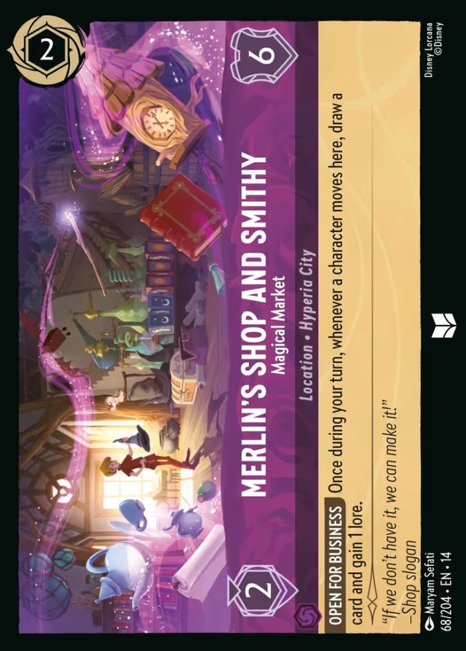 Merlin's Shop and Smithy - Magical Markey - Image 1