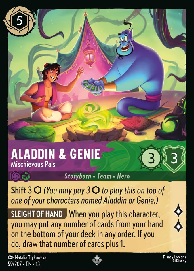 Aladdin & Genie - Mischievous Pals - Image 1