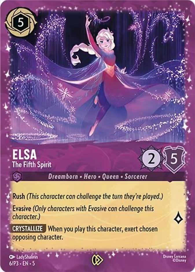 2025 Disney Lorcana Promo Set 3 2025 Disney Lorcana Promo Set 3 #6 trading card