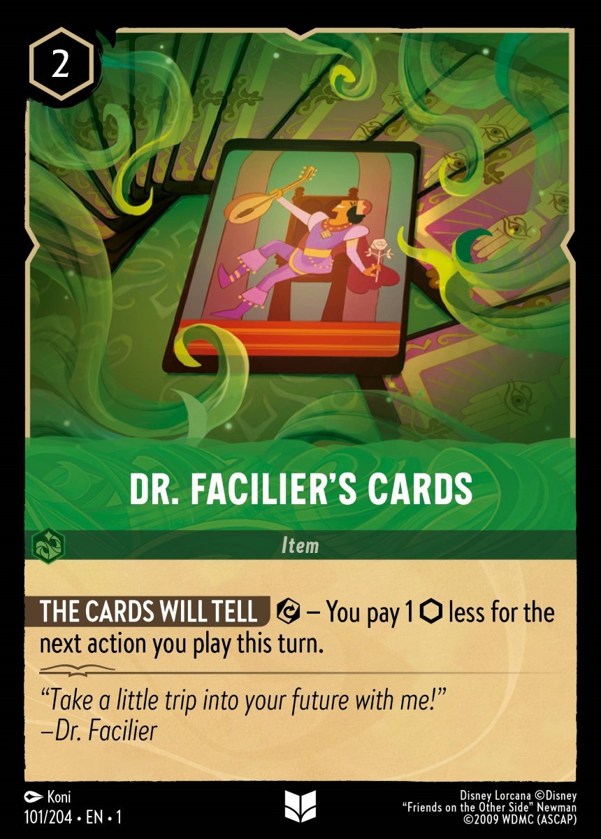 Dr. Facilier's Cards - Image 1