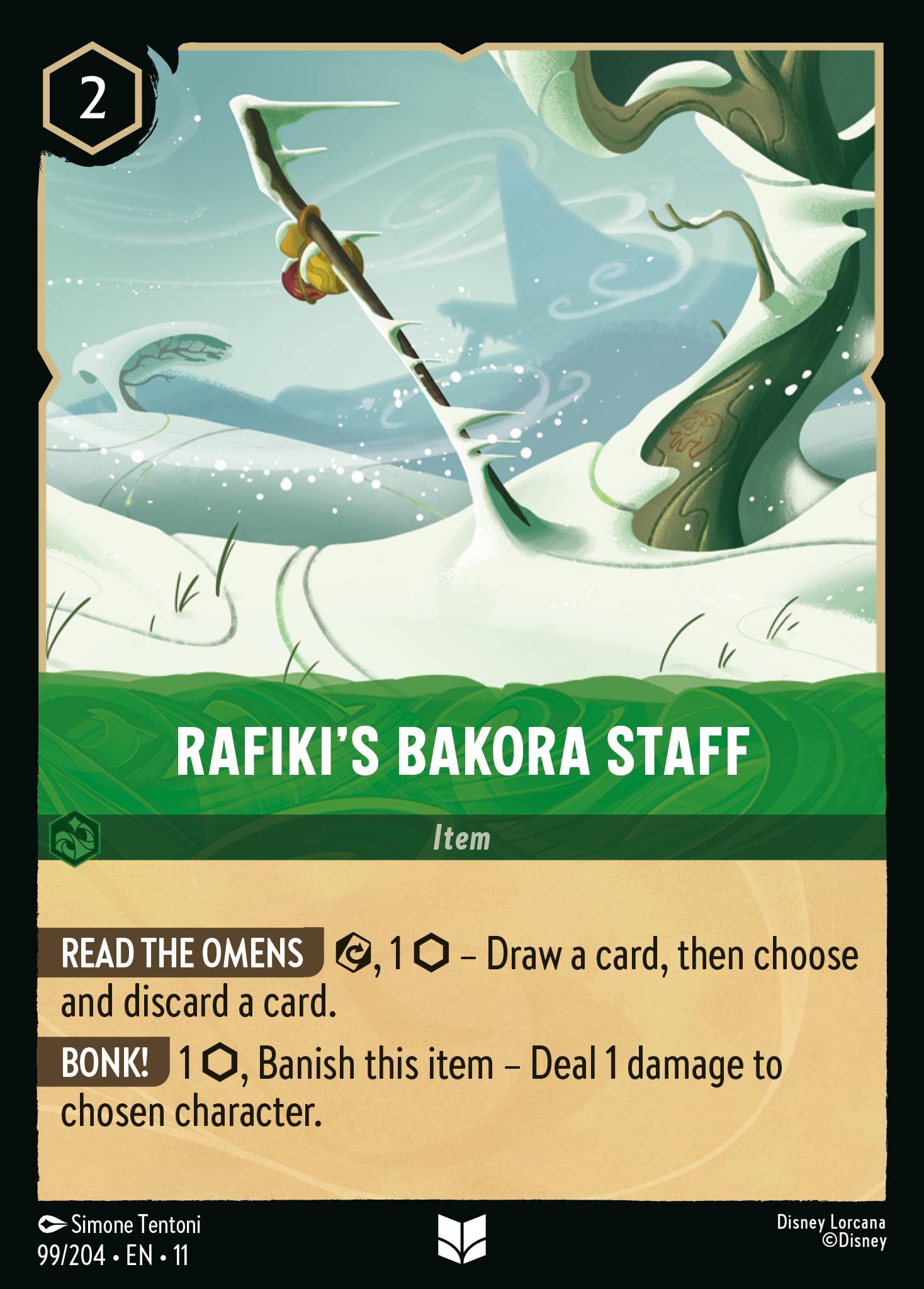 Rafiki's Bakora Staff - Image 1