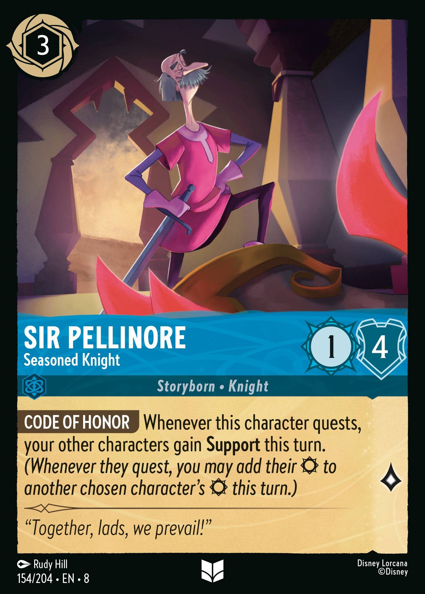 Sir Pellinore - Seasoned Knight - Image 1