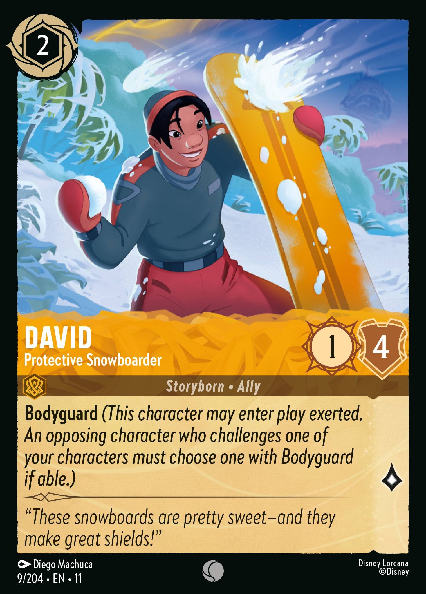 David - Protective Snowboarder - Image 1